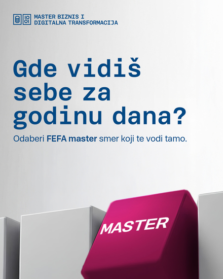 Master upis: prijavite se do 1. novembra
