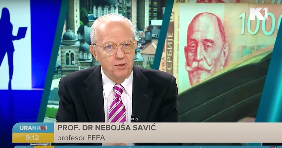Inflacija u padu I prof. dr Nebojša Savić