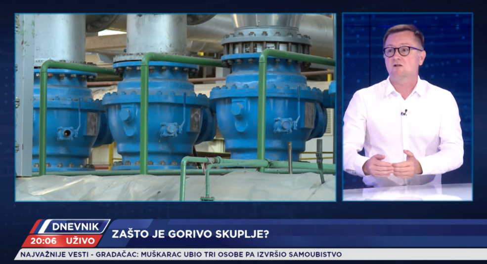 Dnevnik Nova S: Gost Goran Radosavljević, direktor Instituta FEFA i profesor na FEFA fakultetu