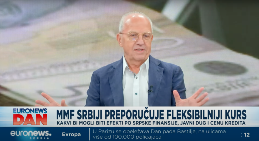 Savić o preporukama MMF-a: Nestabilan kurs dinara može da podstakne inflaciju