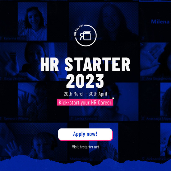 HR Starter: Online kurs od 20. marta do 30. april 2023.