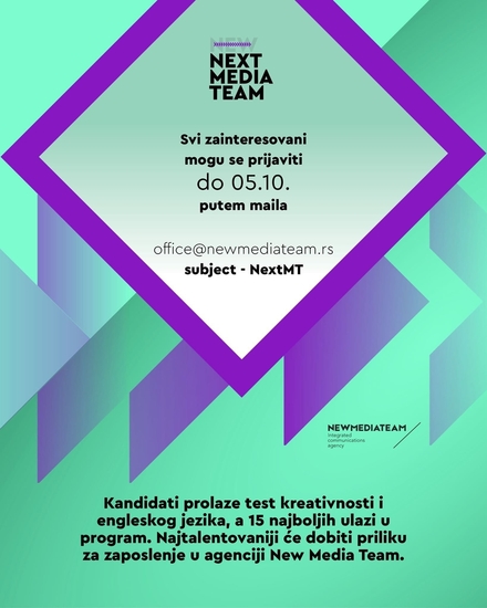 New Media Team: Edukativni program NextMediaTeam