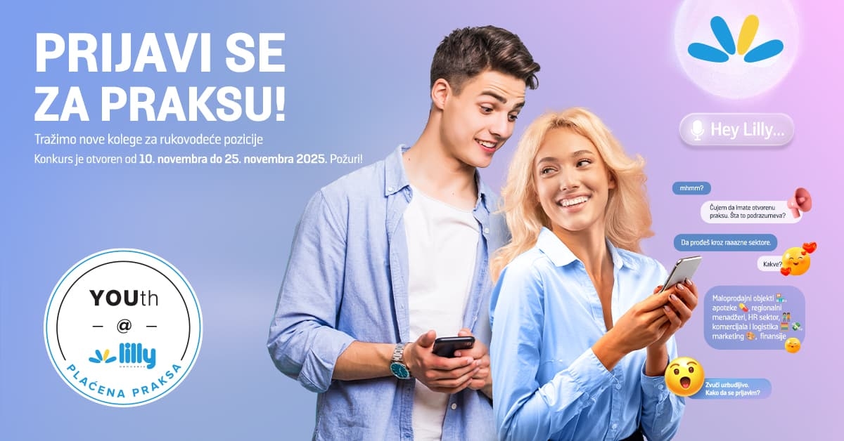 Lilly drogerie: YOUth@Lilly praksa 