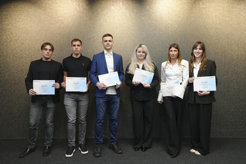 Prvi put na CFA RESEARCH CHALLENG-u: II mesto i nagrada za najbolju prezenterku