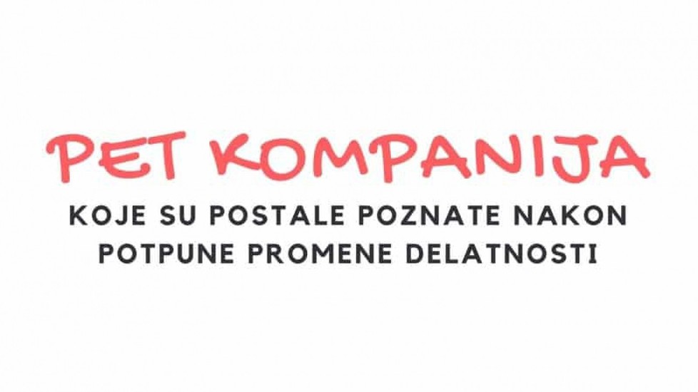 Pet hrabrih kompanija