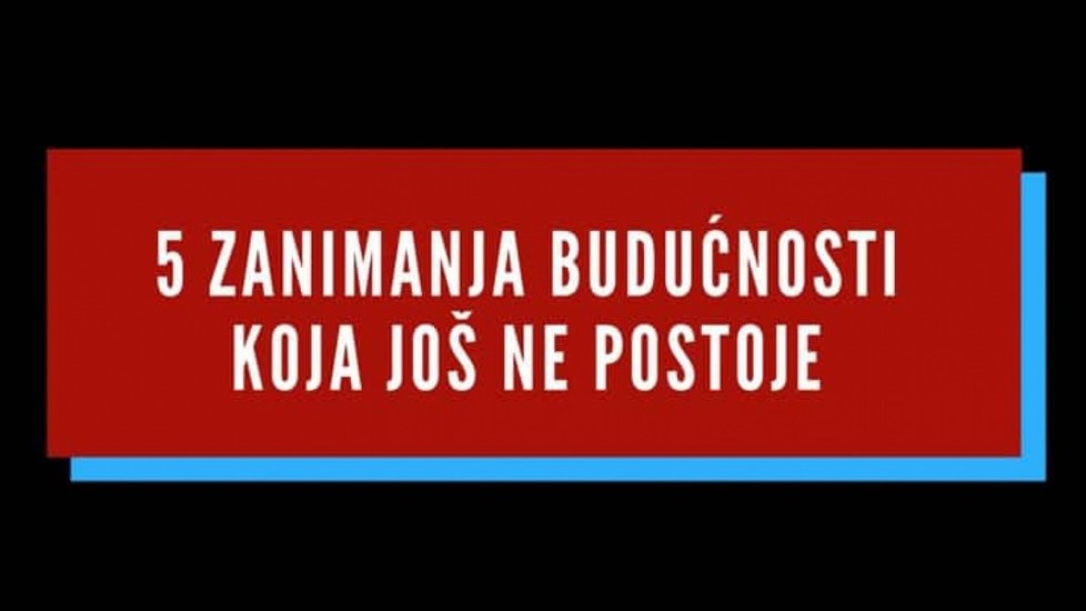 Zanimanja budućnosti
