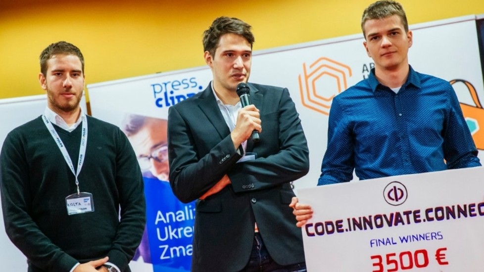 Prvo mesto na Code.Innovative.Connect takmičenju!