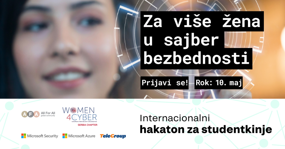 INTERNATIONAL FEMALE STUDENTS HACHATHON: prijave otvorene do 10. maja