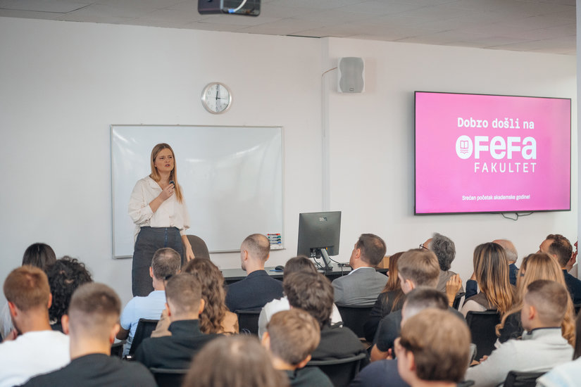 Svečani prijem nove generacije FEFA studenata: Početak novog poglavlja