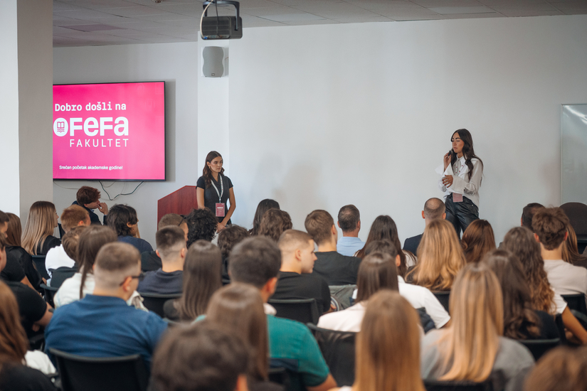 Svečani prijem nove generacije FEFA studenata: Početak novog poglavlja