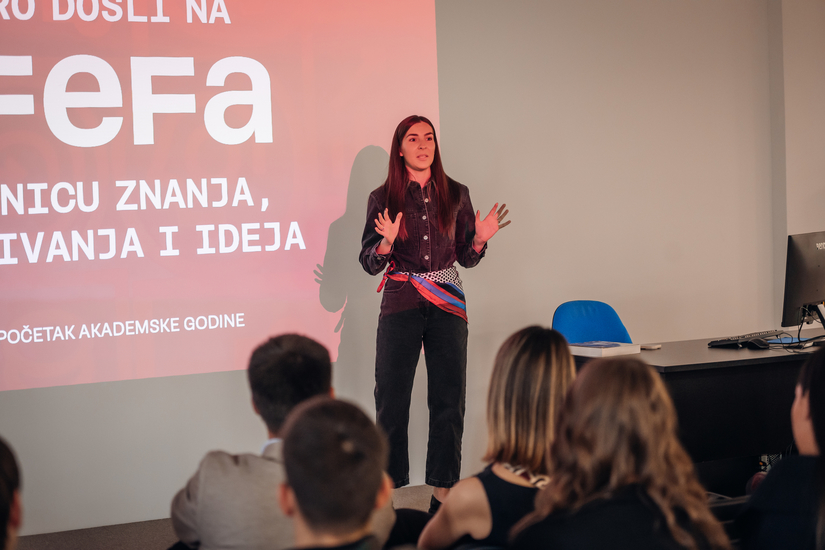 Svečani prijem nove generacije FEFA studenata: dobro došli