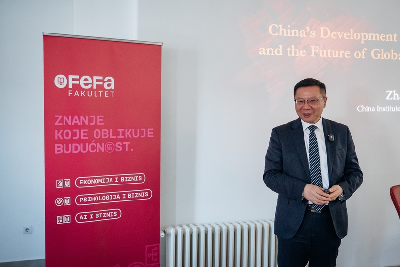 Kineski model razvoja i budućnost globalnog poretka: Profesor Zhang Weiwei održao predavanje na FEFA fakultetu