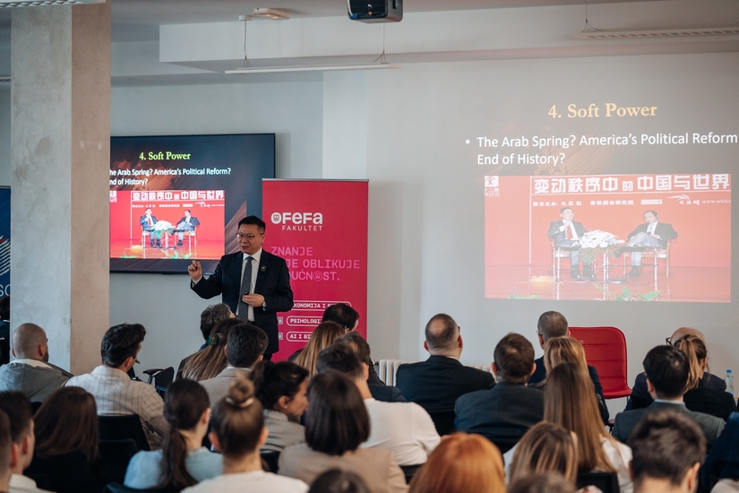 Kineski model razvoja i budućnost globalnog poretka: Profesor Zhang Weiwei održao predavanje na FEFA fakultetu