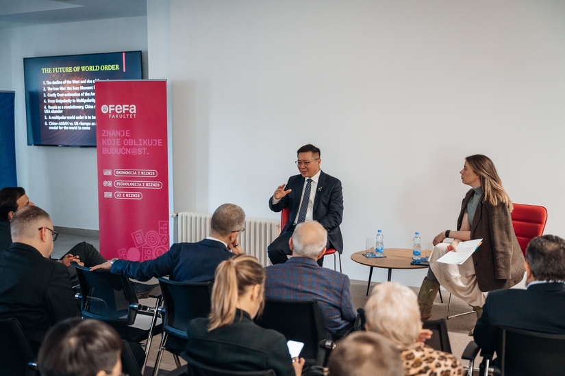 Kineski model razvoja i budućnost globalnog poretka: Profesor Zhang Weiwei održao predavanje na FEFA fakultetu