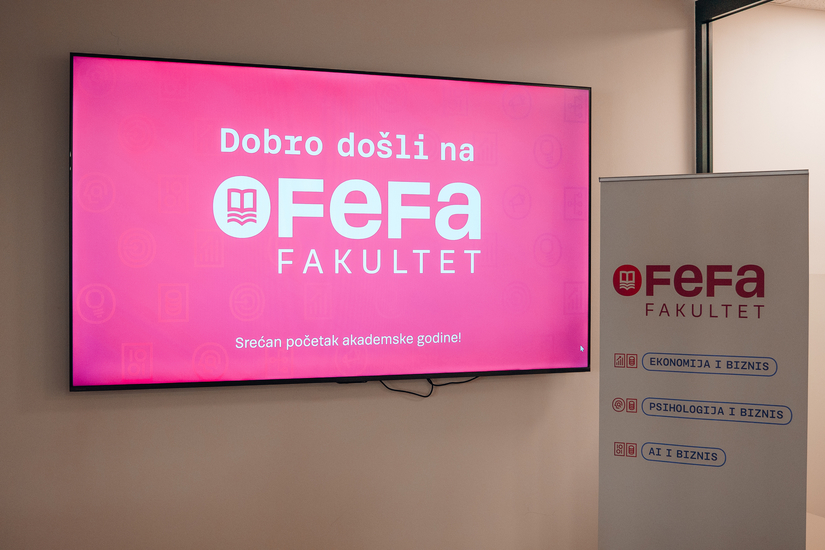 Svečani prijem nove generacije FEFA studenata: Početak novog poglavlja