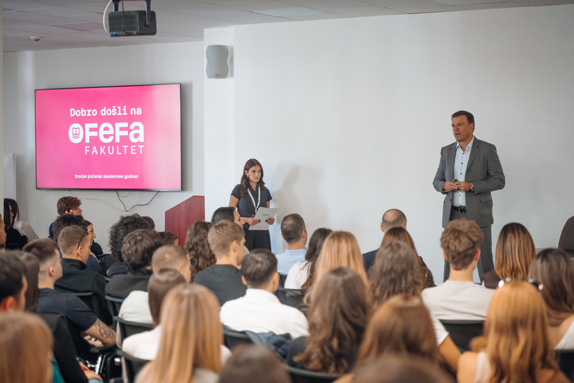Svečani prijem nove generacije FEFA studenata: Početak novog poglavlja