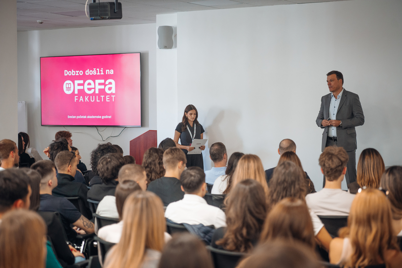 Svečani prijem nove generacije FEFA studenata: Početak novog poglavlja