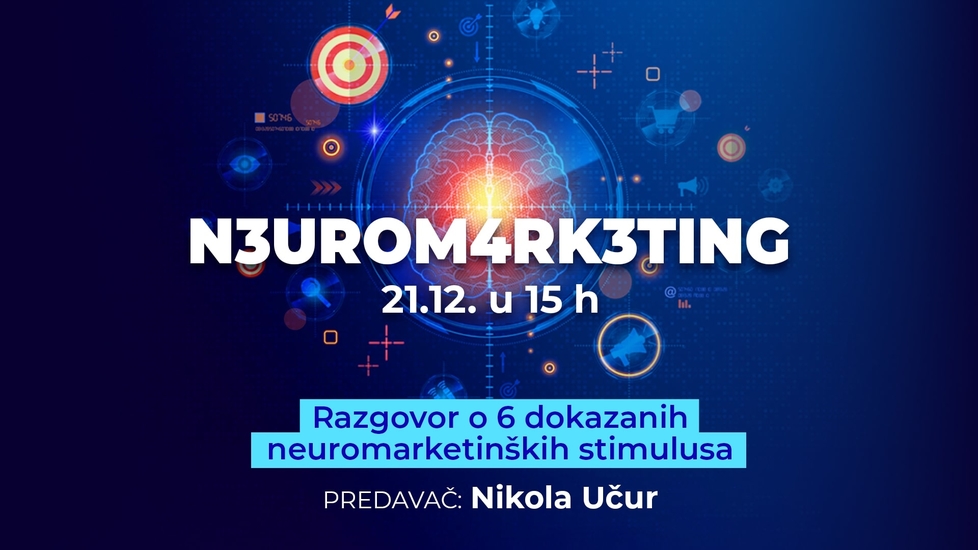 Radionica o neuromarketingu: 21. decembra u 15 časova na FEFA fakultetu